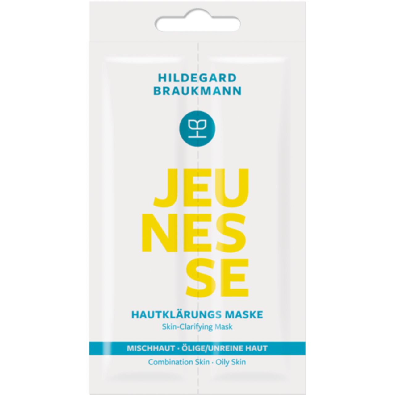 Hildegard Braukmann, Jeunesse Hautklärungs Maske