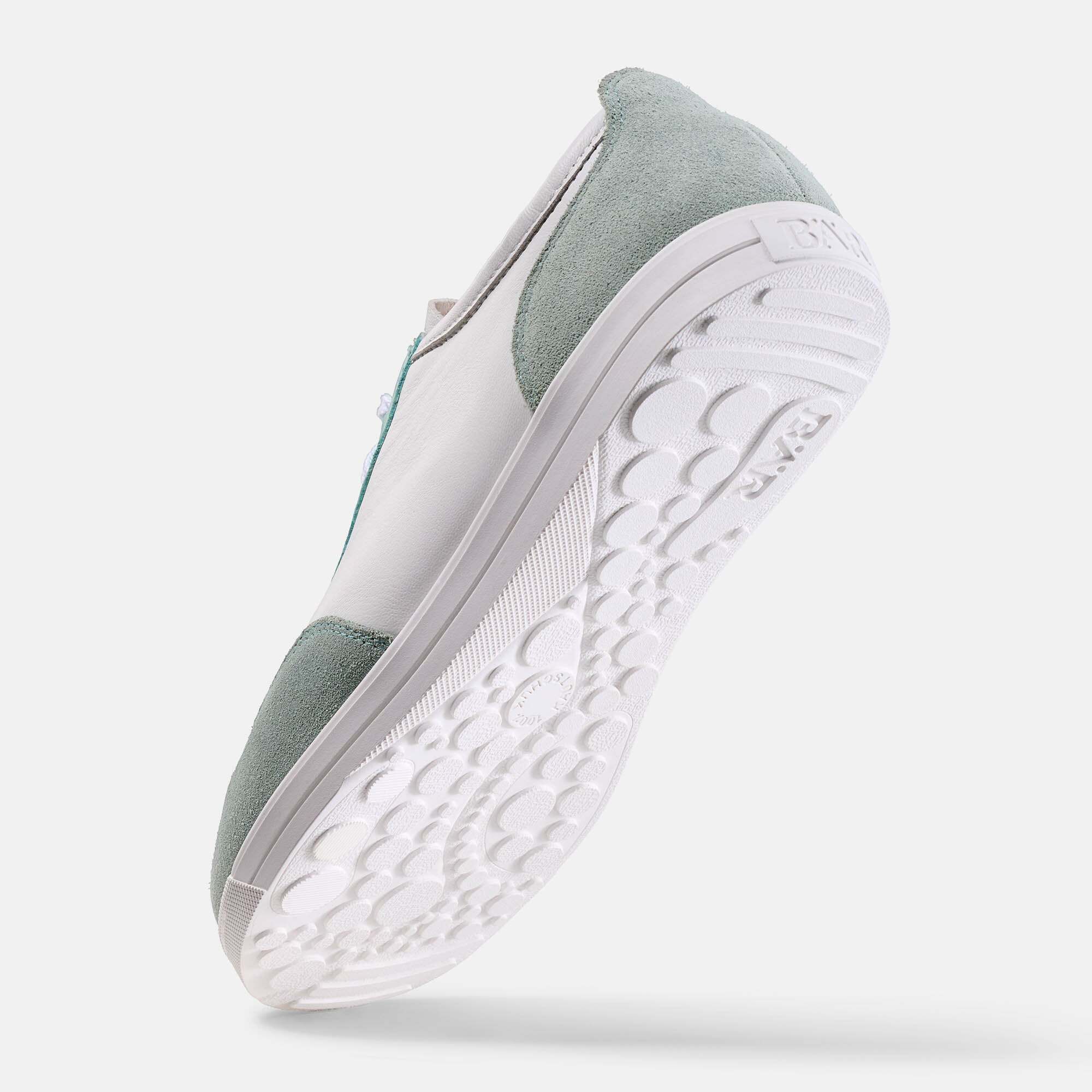 BÄR Schuhe Emma 2.0 Damen Schnürer, weiß/mintgrün, Leder. Sohle.