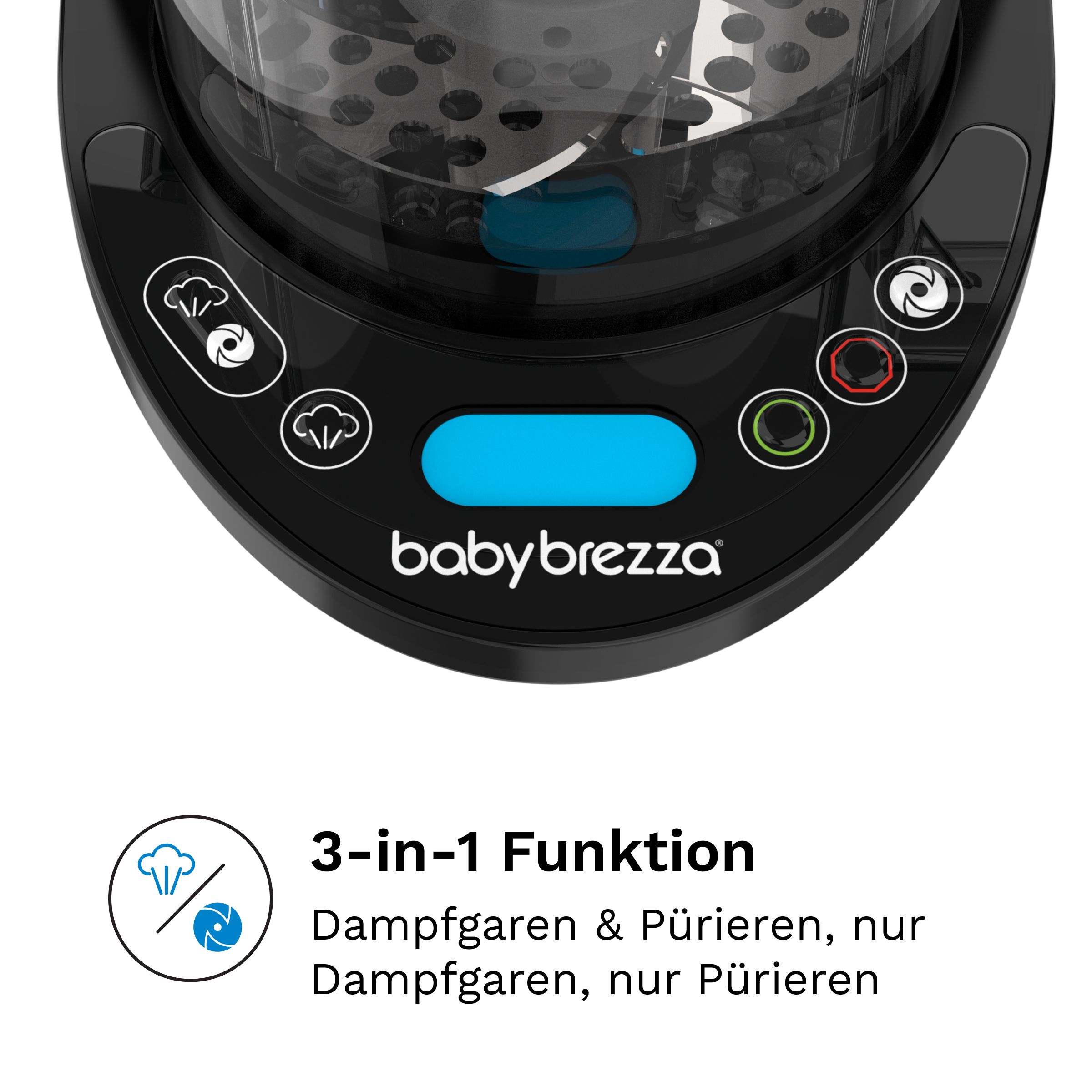 Baby Brezza Food Maker Deluxe, black