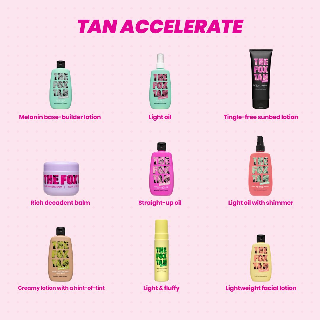 The Fox Tan The Perfect Summer Glow Trio