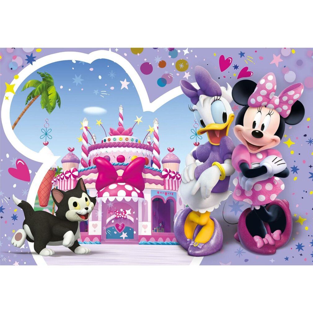 clementoni Puzzle Minnie Mouse: Geburtstagskuchen 30 Teile
