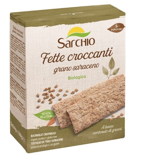 Fette Croccanti al Grano Saraceno Senza Glutine - Sarchio