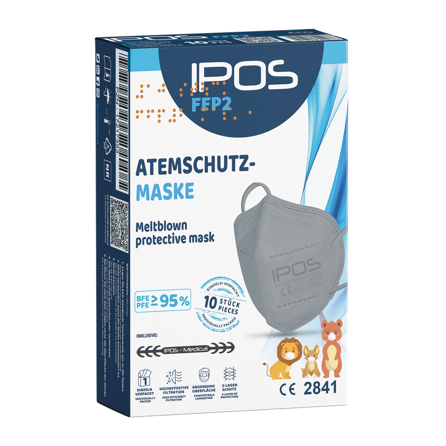 IPOS FFP2 Atemschutzmasken