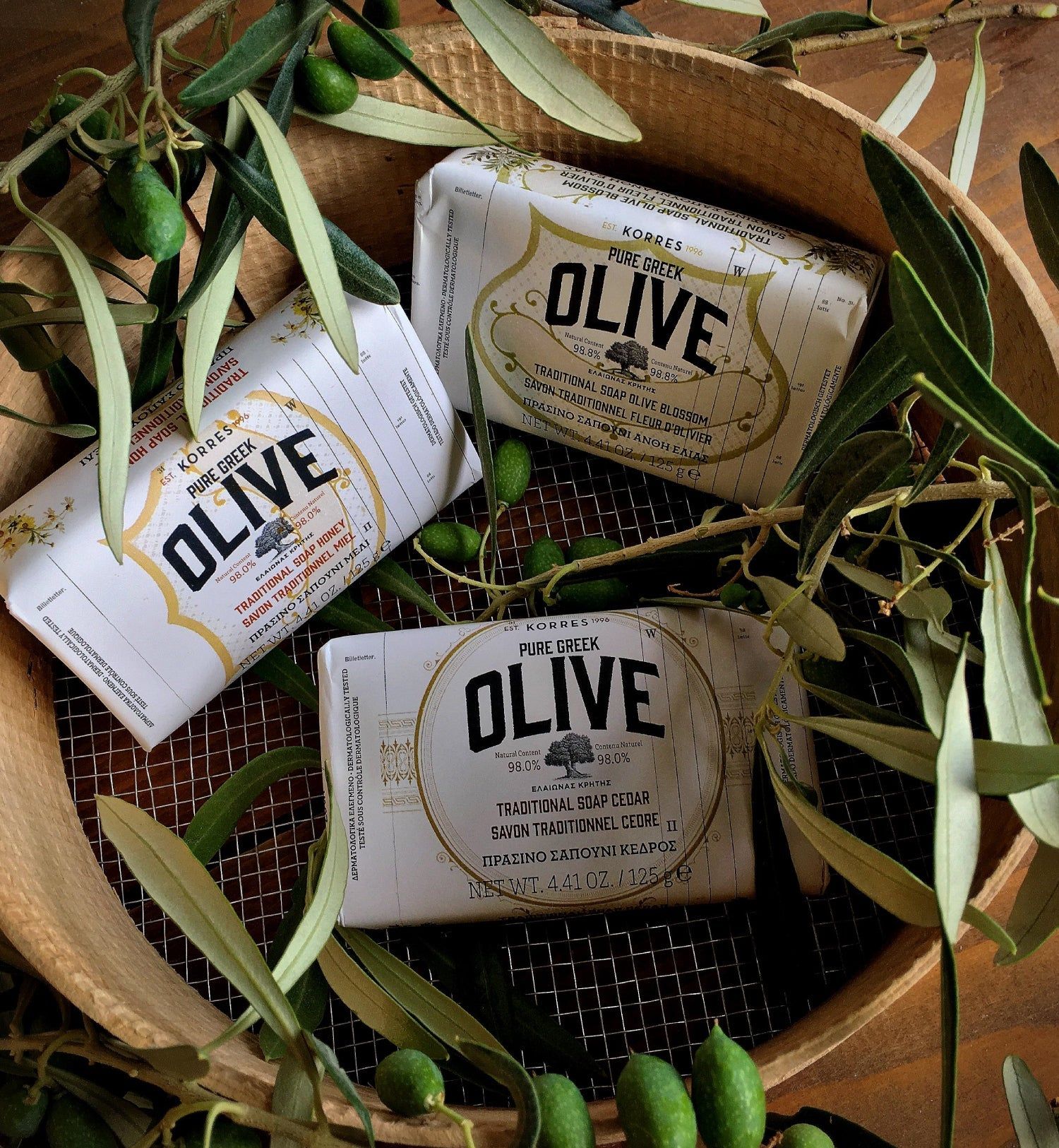 KORRES Pure Greek Olive & Olive Blossom Körperseife