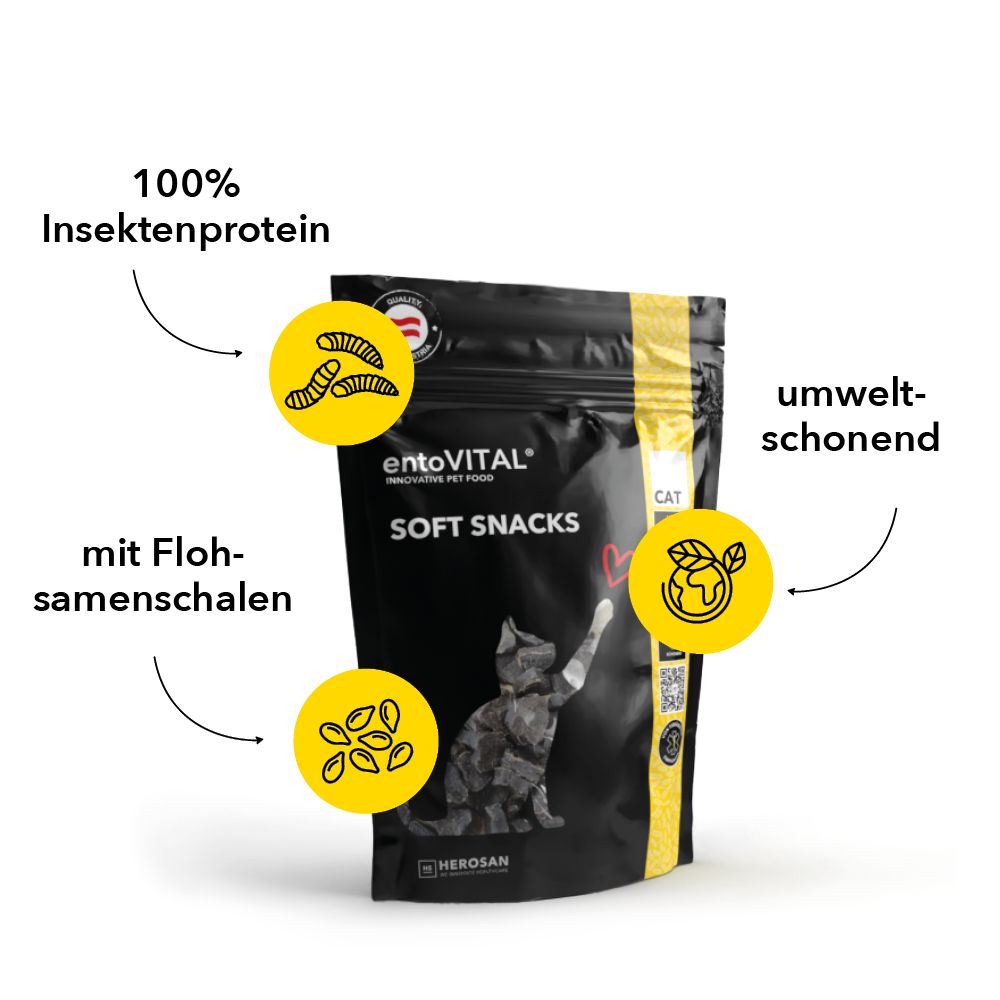 entoVITAL CAT Soft Snacks