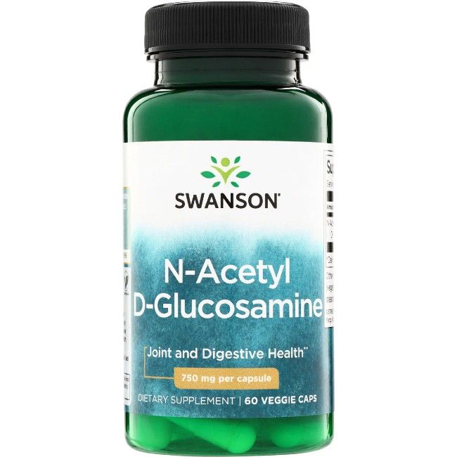 Swanson N-Acetyl-D-Glucosamin 750 mg 60 Pc
