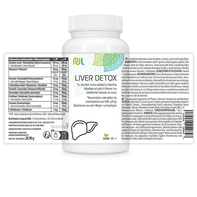 Nutrilife Liver detox - Leber-Entgiftung