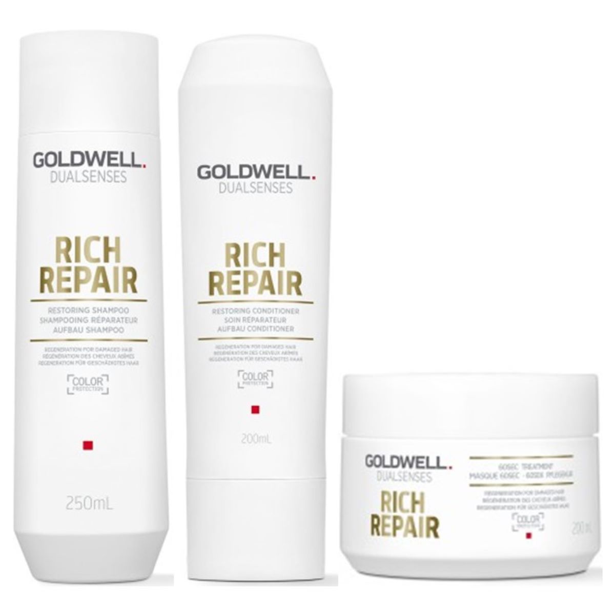 Goldwell Dualsenses Rich Repair Bundle Kur* 650 ml