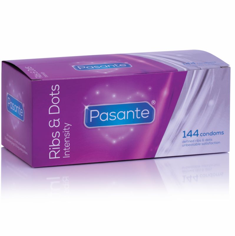 Pasante Ribs & Dots Intensity Kondome