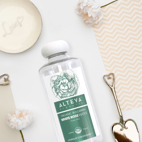 Alteya Organics weißes Rosenwasser