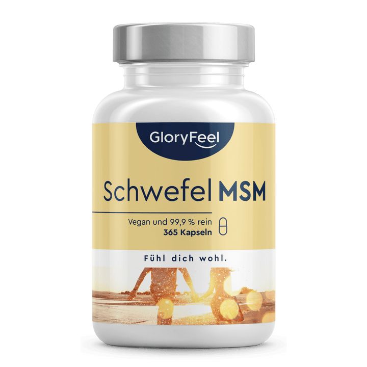gloryfeel® MSM Schwefel Kapseln 365 St SHOP APOTHEKE