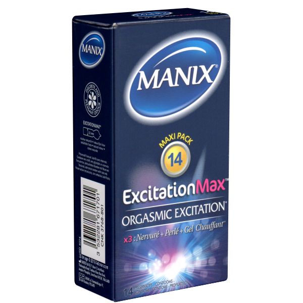 Manix *Excitation Max* Orgasmic Excitation - Orgasmus-Kondome für ein gesteigertes Lustgefühl
