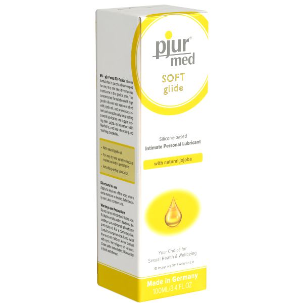pjur® MED *Soft Glide* With Natural Jojoba, geschmeidiges Gleitgel für sensible Haut