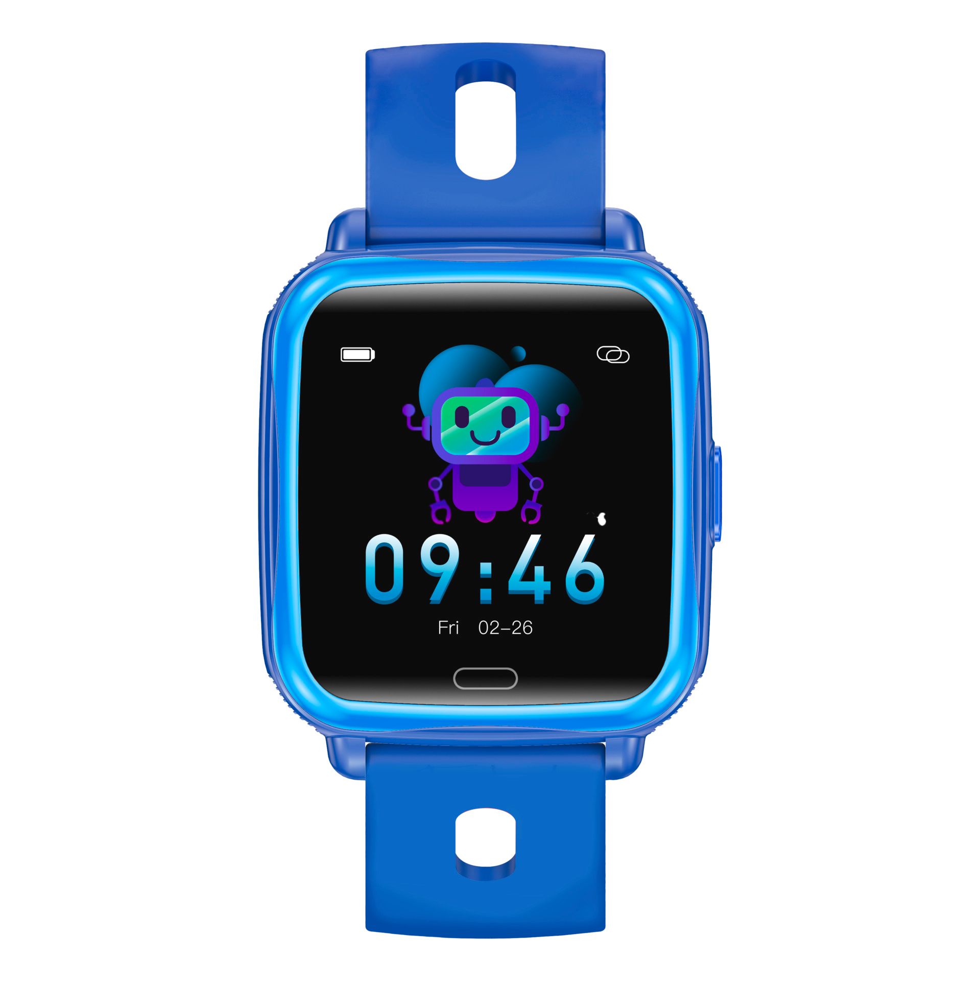 Denver Kids Smartwatch Kinderuhr blau 1,4 Zoll Farbdisplay Bluetooth Swk-110Bu 1 St