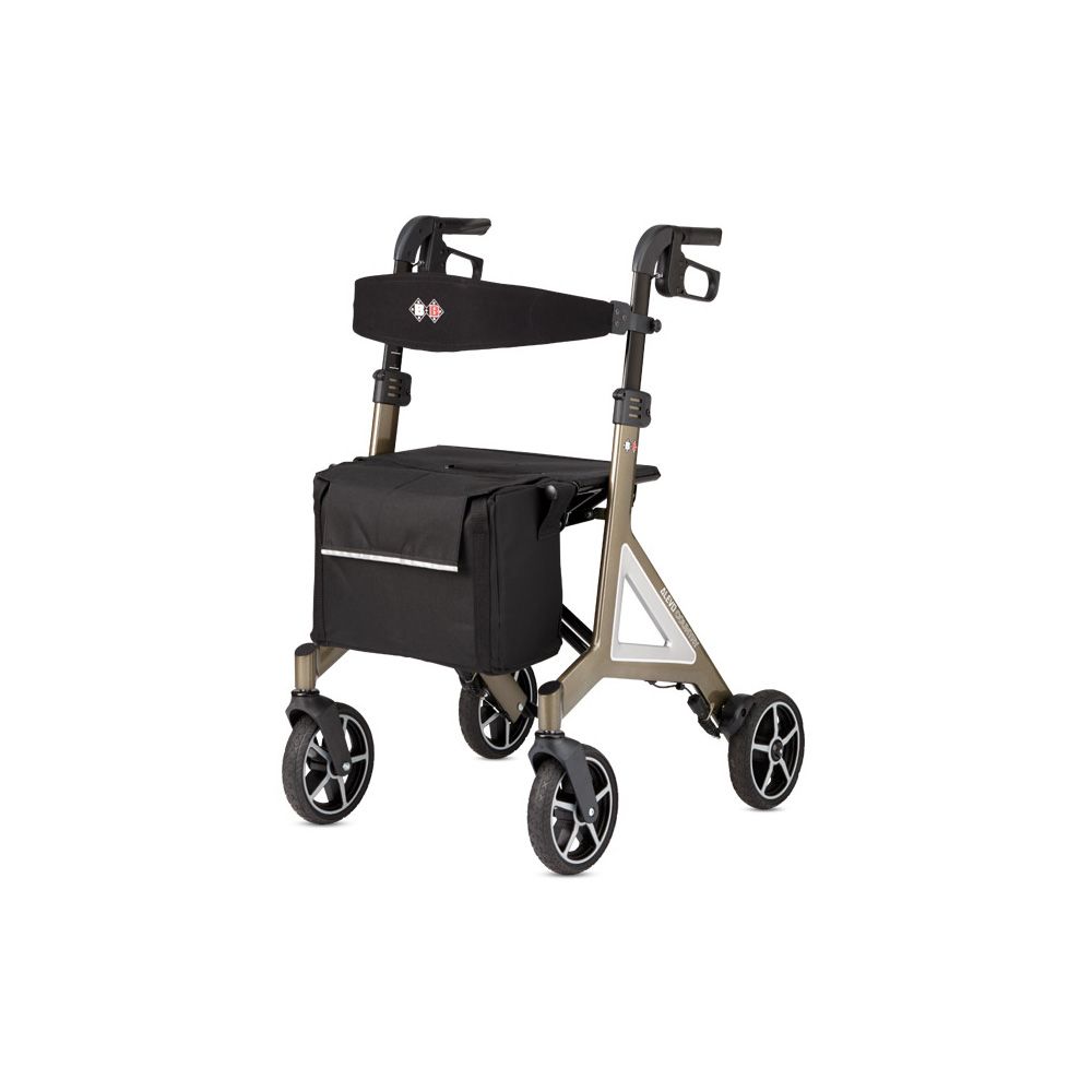 Bischoff & Bischoff Alevo Country Rollator, Gehwagen mit Profil-Bereifung