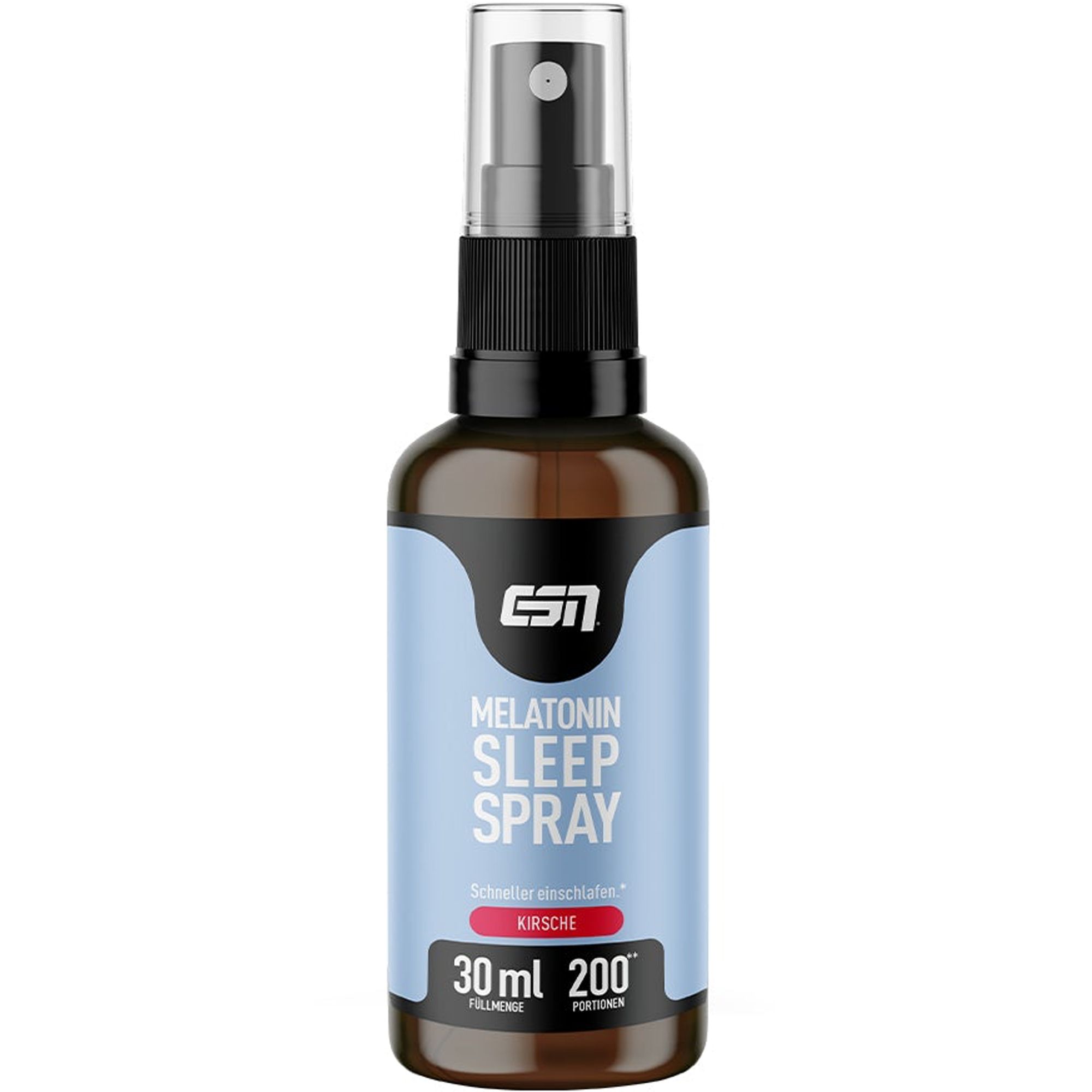 Melatonin Sleep Spray - mit 200 Sprühstößen – reicht für mehr als 6 Monate - Geschmack: Kirsche