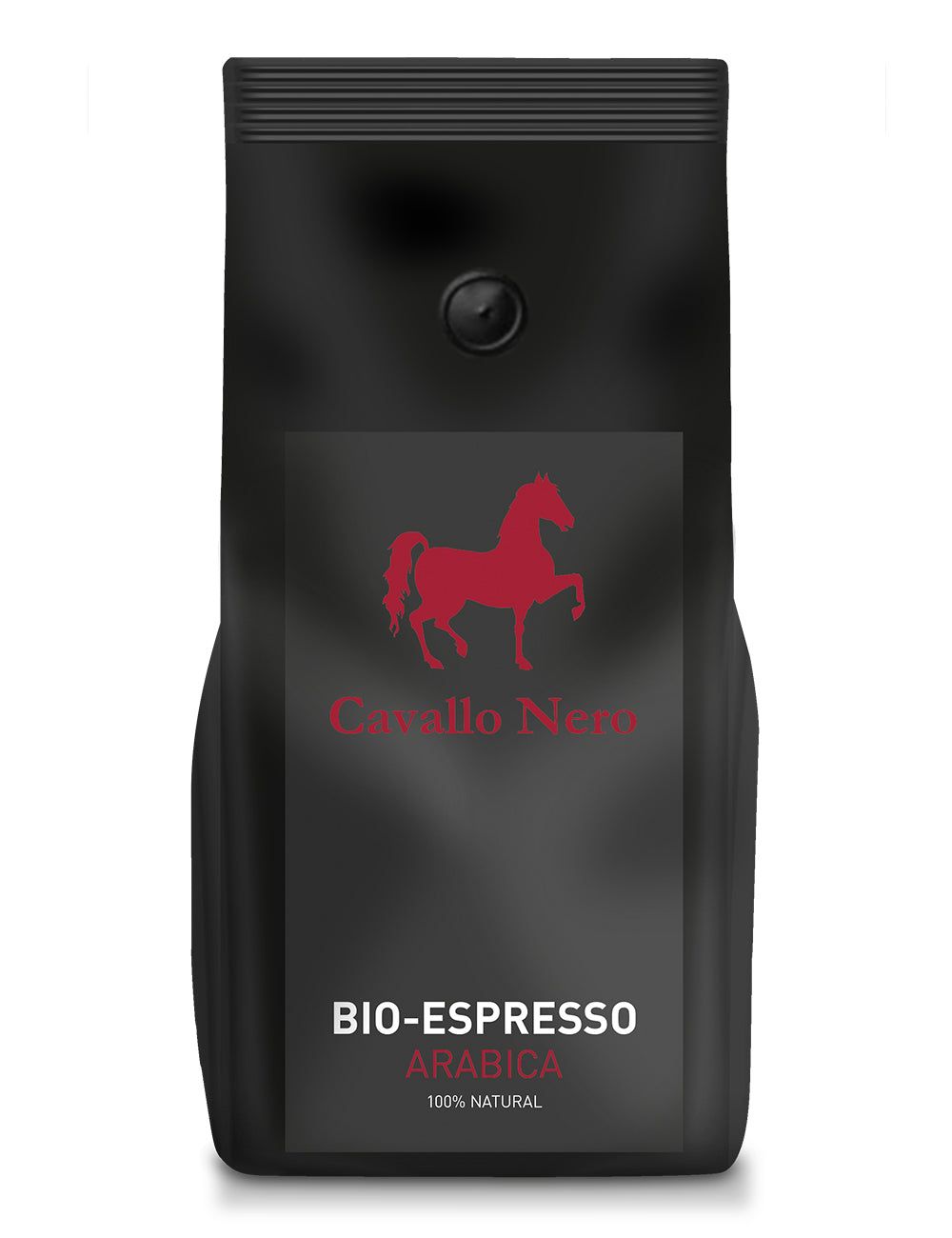 Cavallo Nero Espresso Arabica gemahlen Bio