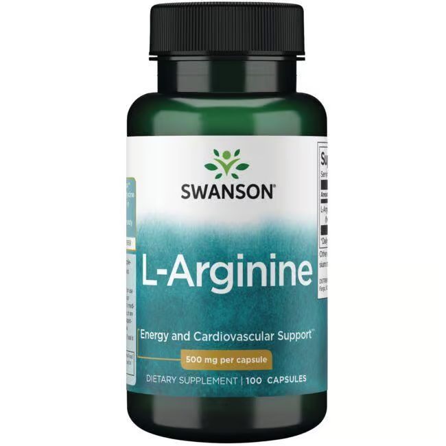 Swanson L-Arginin 500 mg 100 Pc