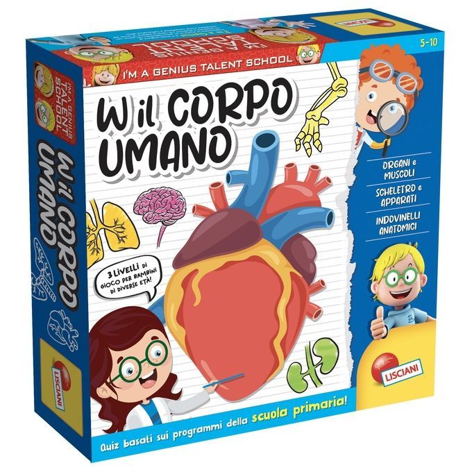 Lisciani I’m A Genius Ts W Il Corpo Umano