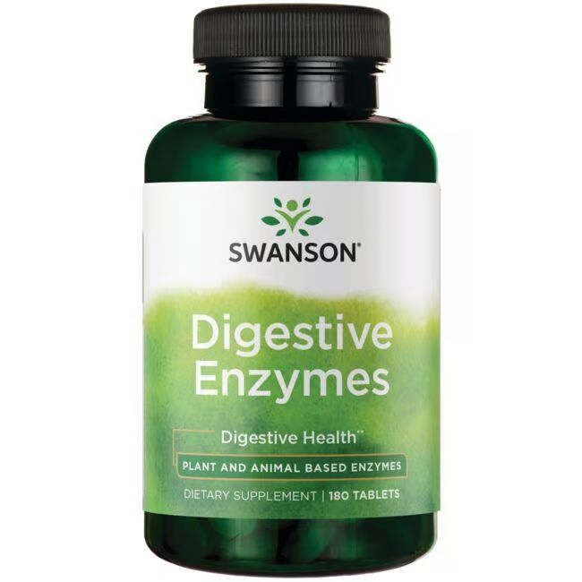 Swanson Verdauungsenzyme 180 Pc