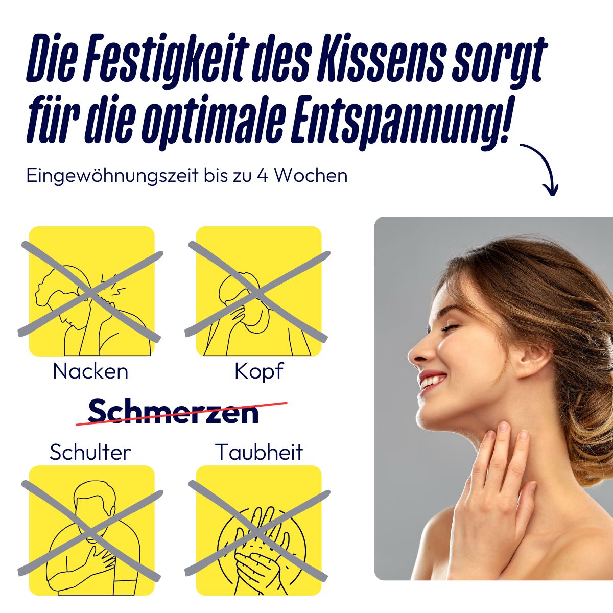 just relaxed Schafschurwoll-Hirse-Kissen mit Kräutern