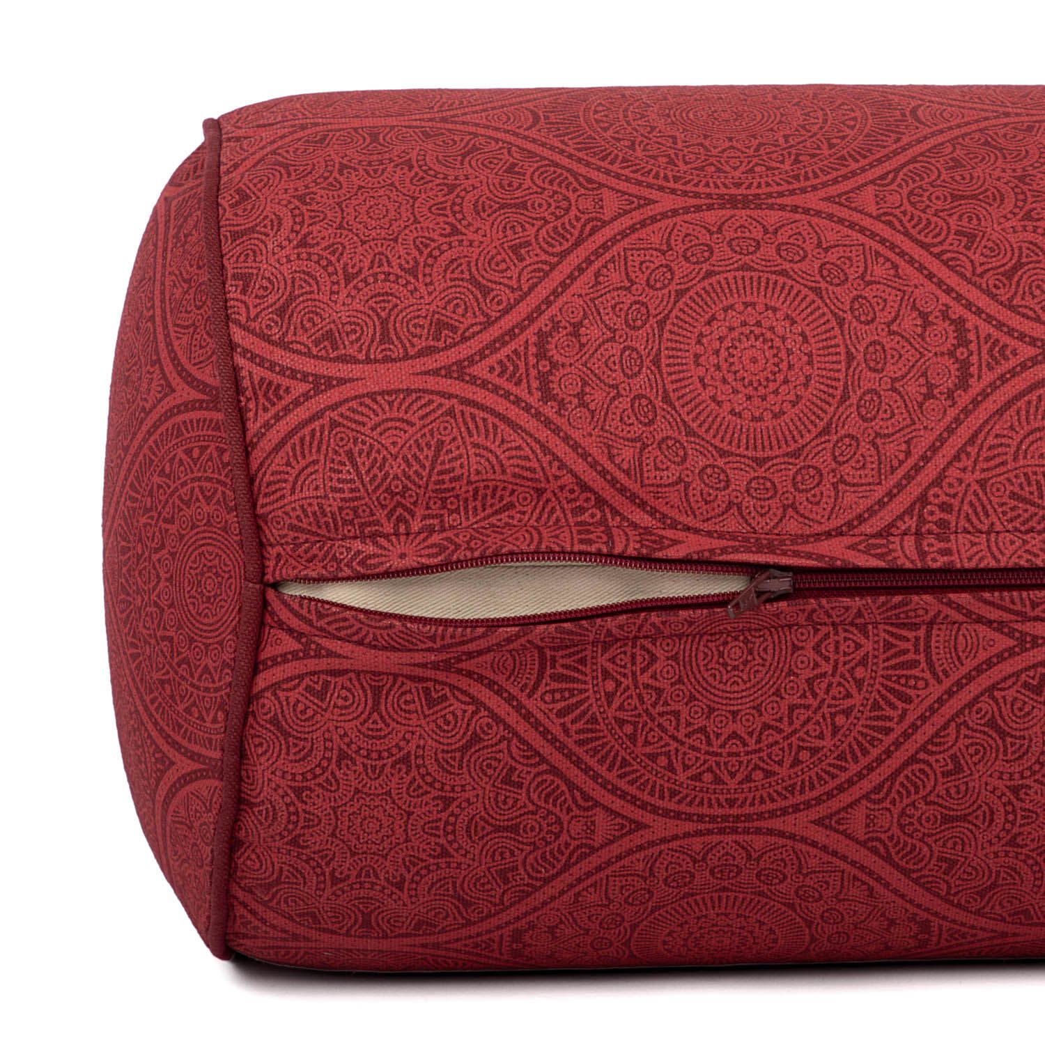 bodhi Maharaja Collection: Yoga-Bolster (rund), "Mayuri"