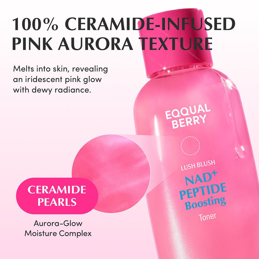 EQQUALBERRY NAD+ Peptide Boosting Toner