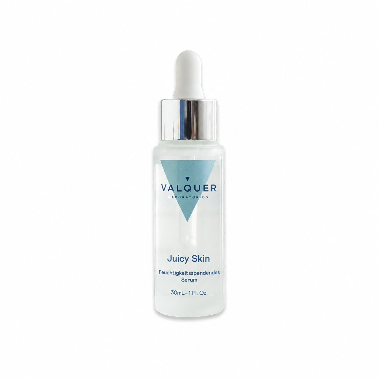 Valquer Juicy Skin Serum in Tropfflasche.