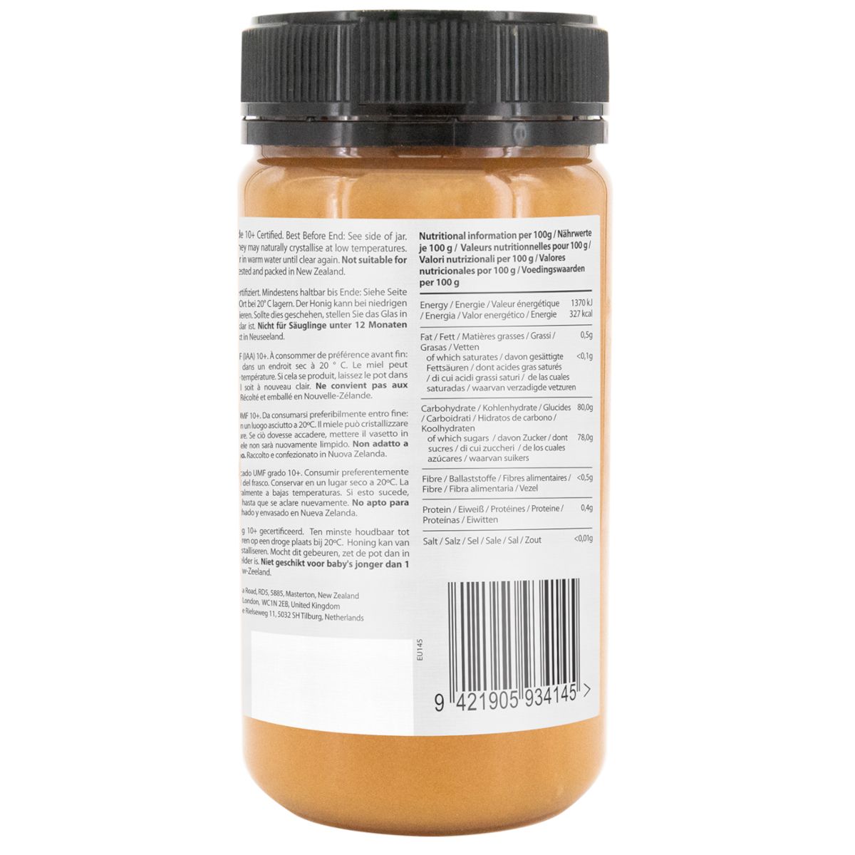 STEENS Manuka Honig MGO 263+ I UMF10+, 500g