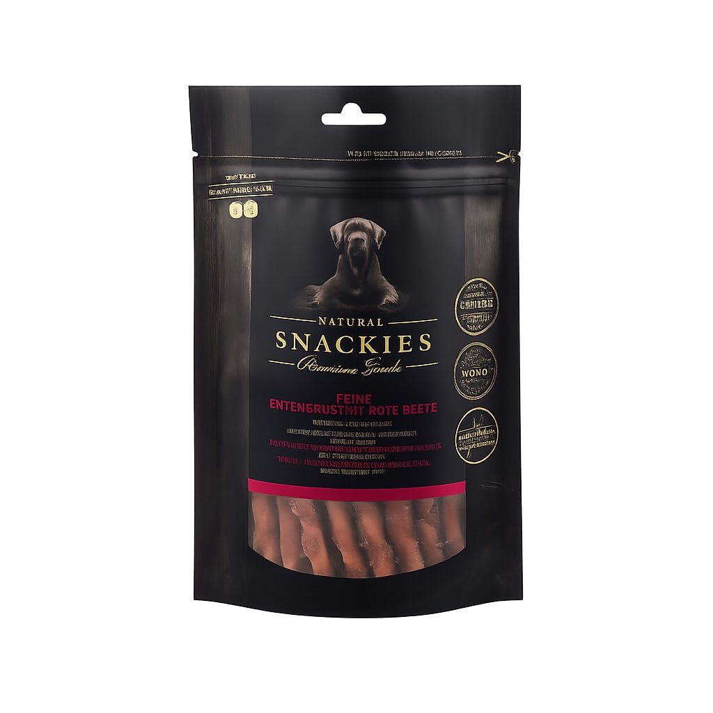 Snackies Feine Entenbrust mit Rote Bete - Hundesnack 80 g Futter