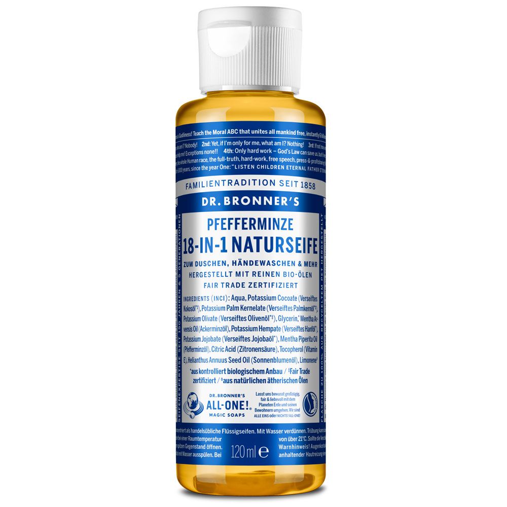 Dr. Bronners 18-In-1 Naturseife Pfefferminz 150 ml