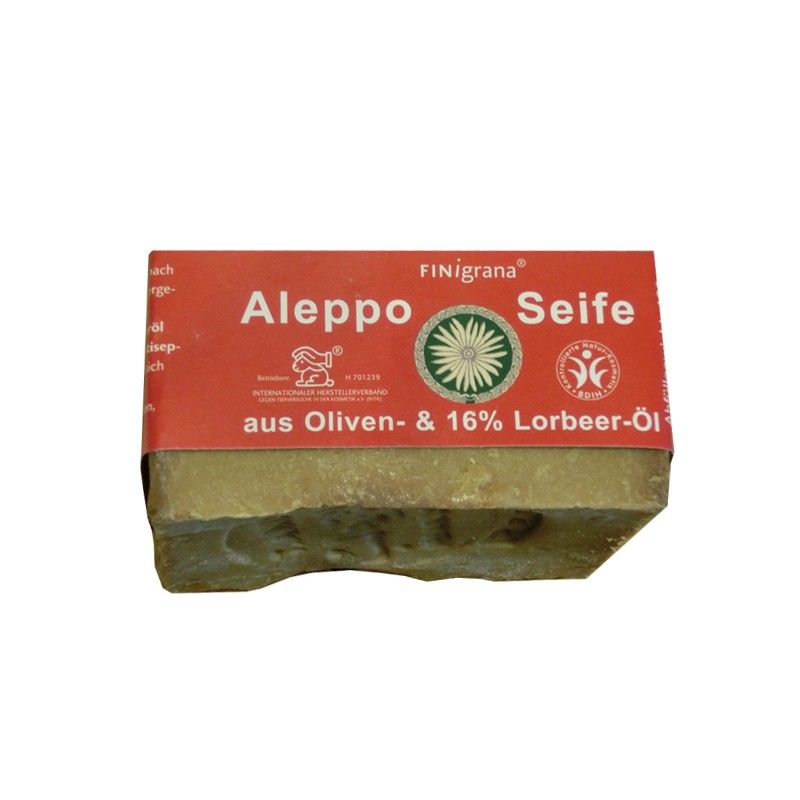 Finigrana - Aleppo Seife mit 16% Lorbeeröl