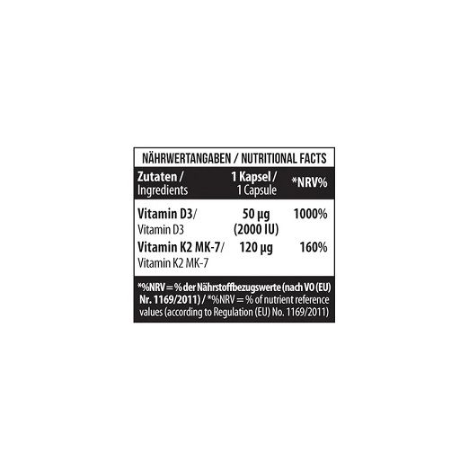 MST - Vitamin D3 + K2 + MK-7