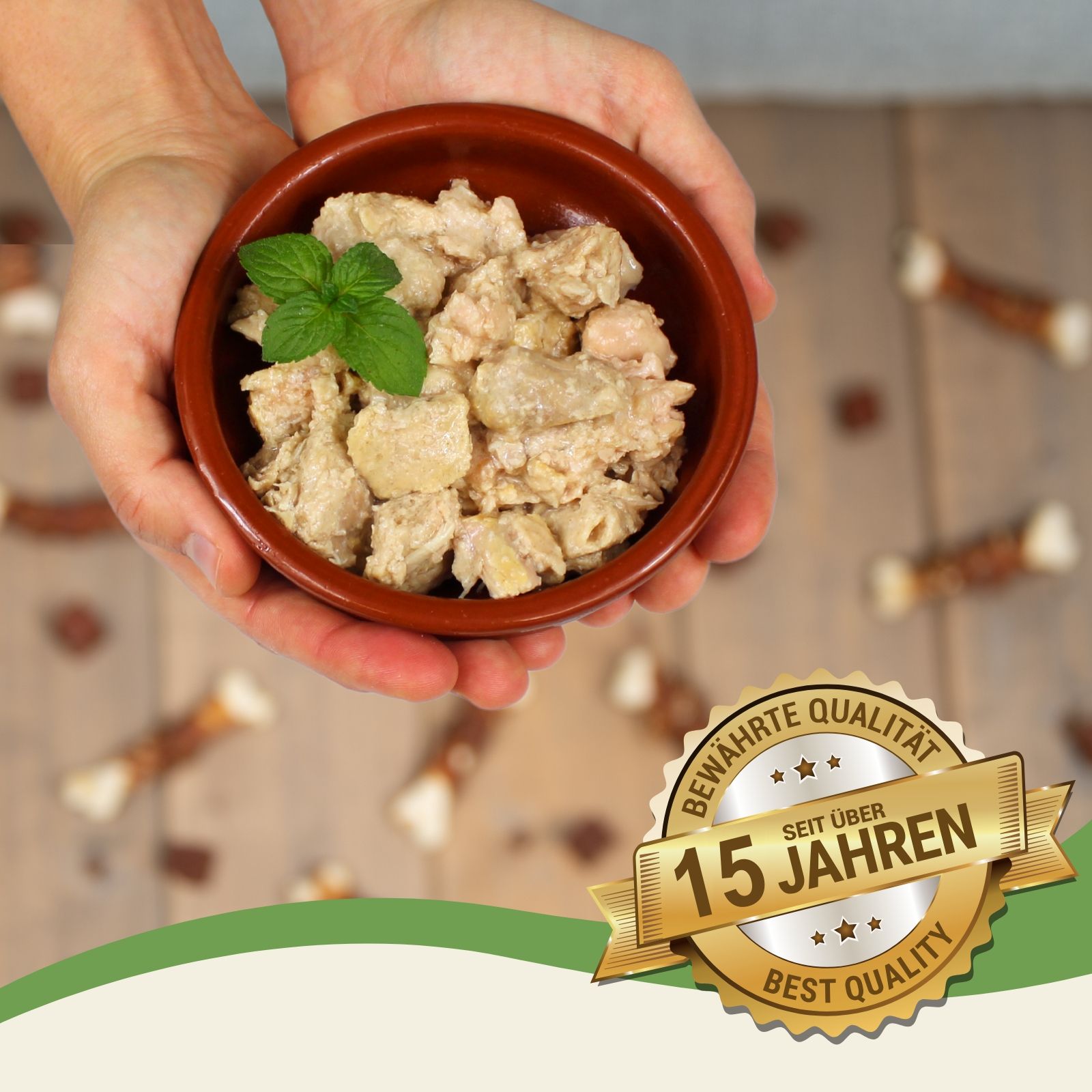 Lecker.Pet® Balu's 100 % Huhn und Truthahn Katzenfutter Nassfutter
