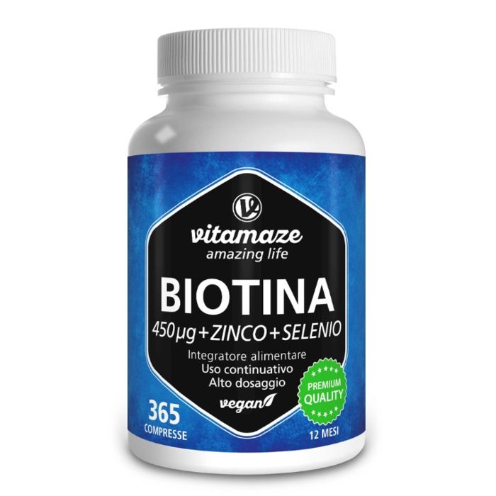 Biotin 450 mcg + Zinc + Selenium 365 - Vitamaze