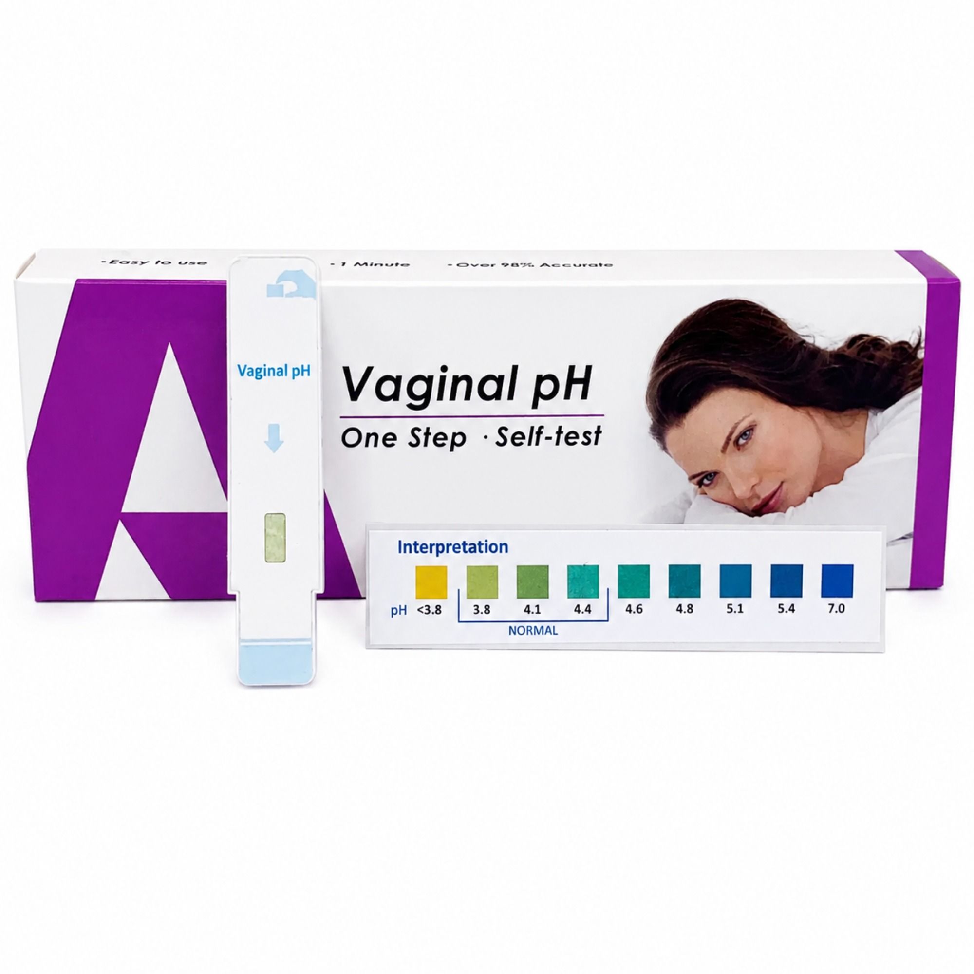 ALLTEST Vaginaler pH Schnelltest zur Selbstanwendung