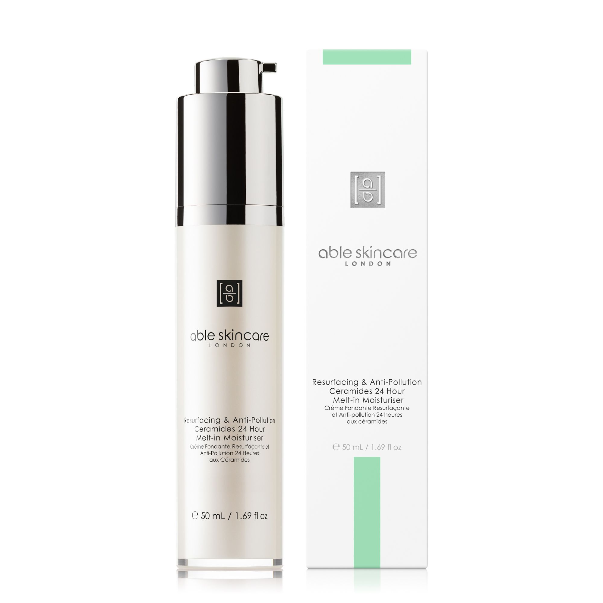 Able Resurfacing & Anti-Pollution Ceramides 24 Hour Melt-in Moisturiser