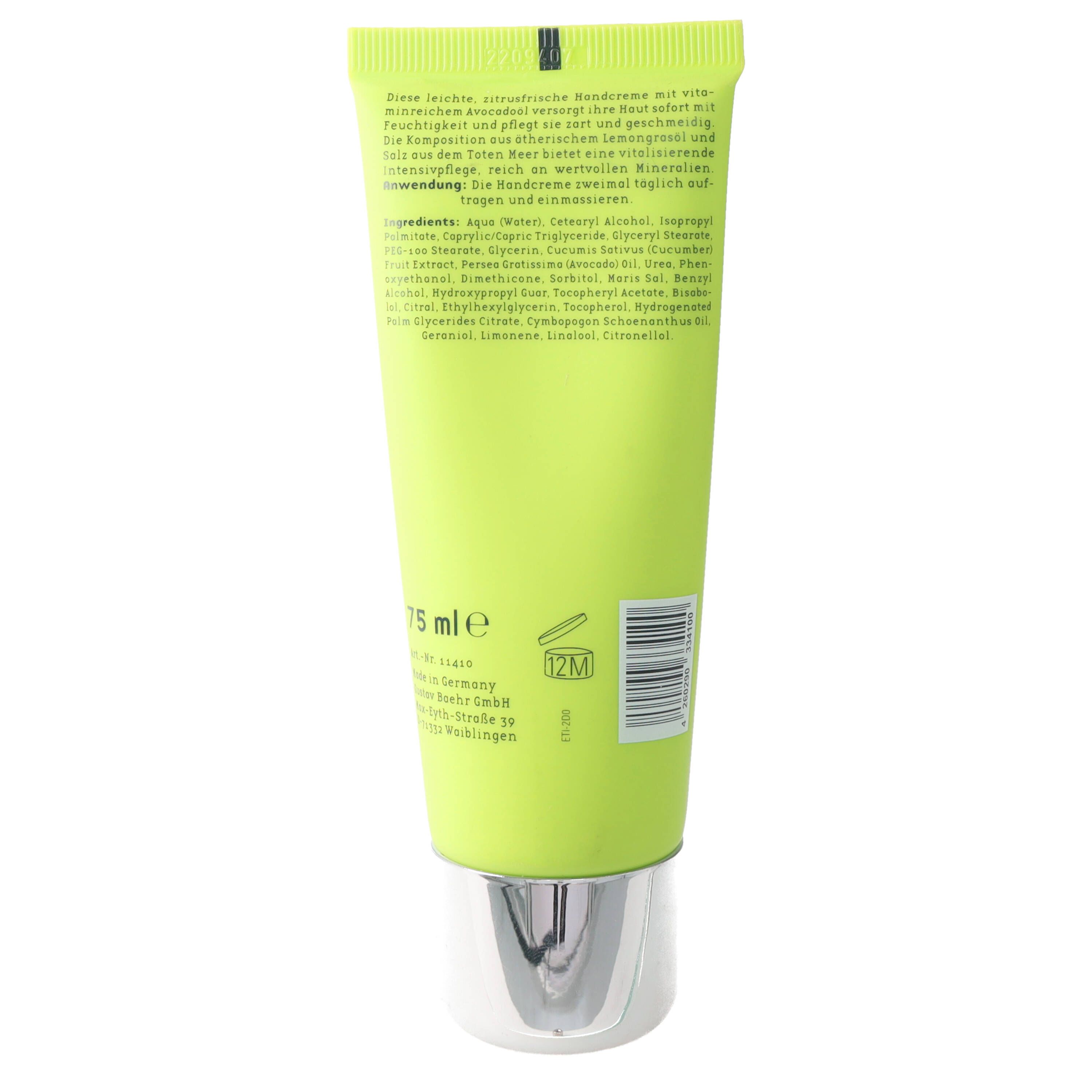 Baehr Beauty Concept Lemon-Handcreme