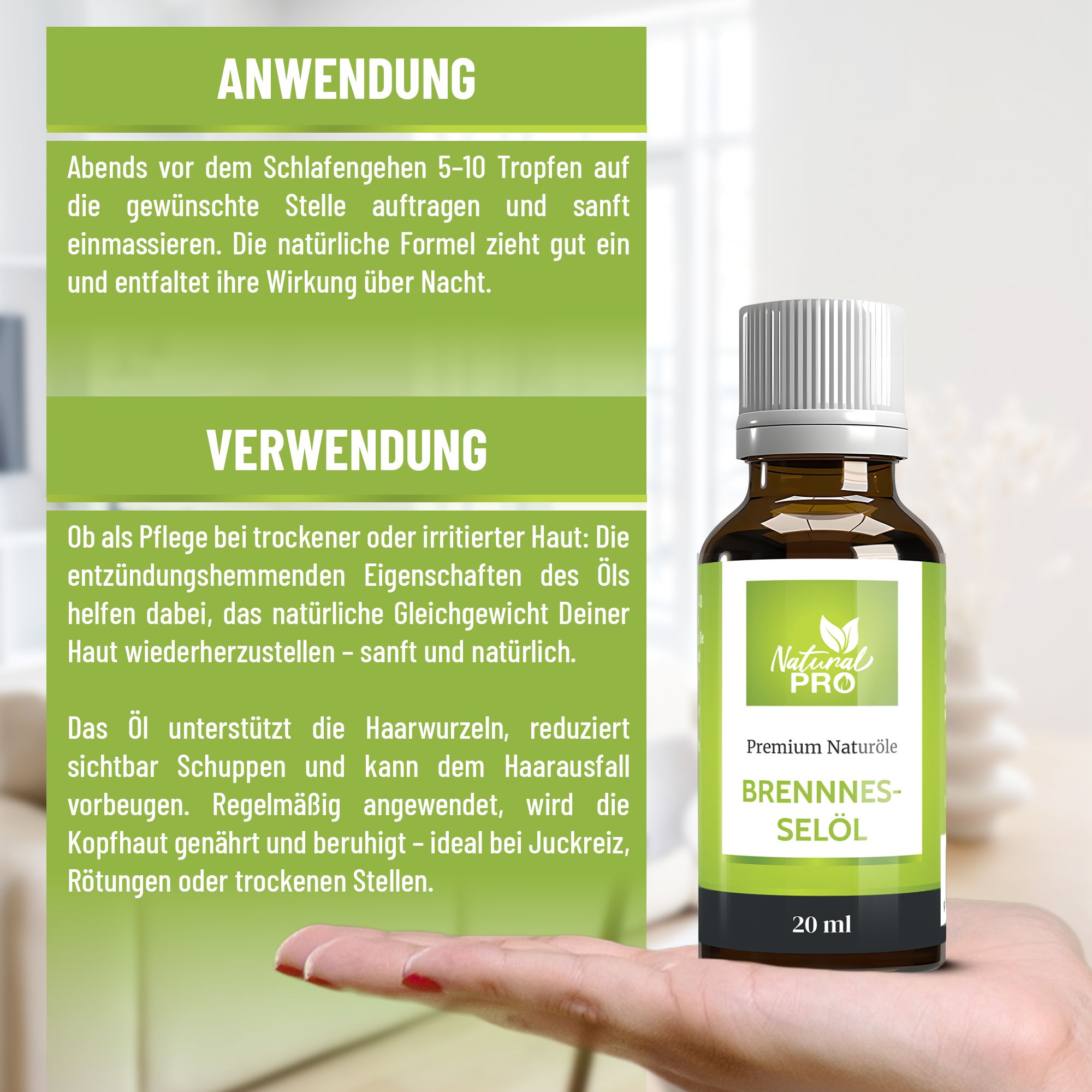 Natural Pro | Brennnessel Öl