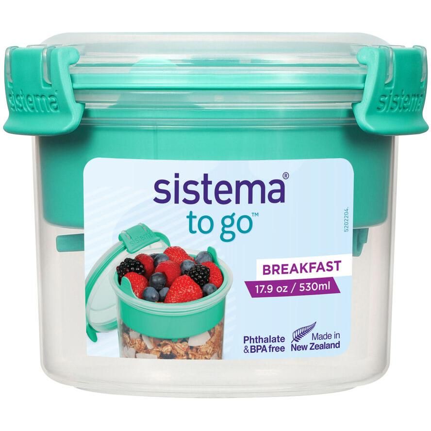 sistema Frühstücksbehälter Breakfast TO GO 530 ml mint