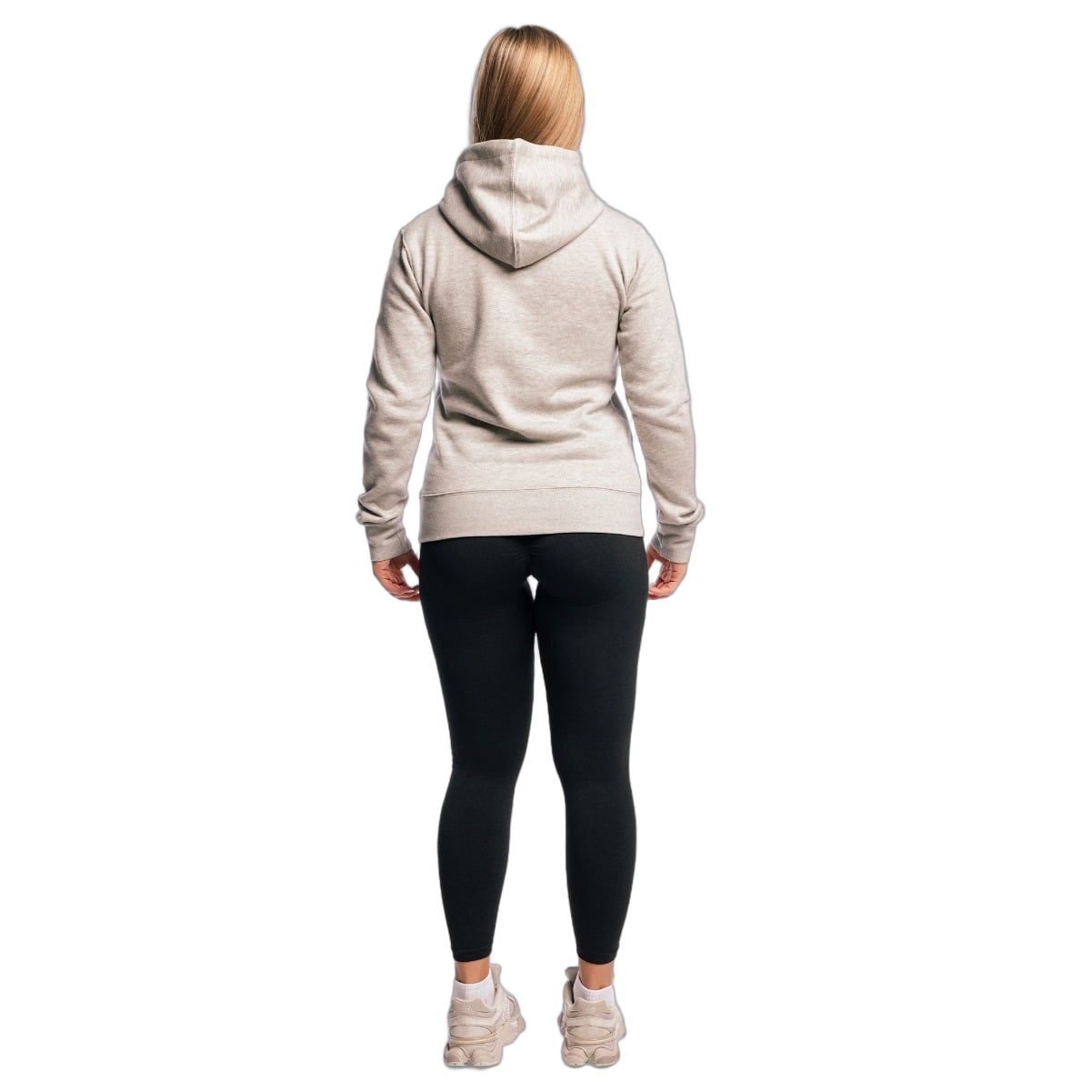 GymBeam Hoodie Damen regular mit Kapuze und Taschen in Grey