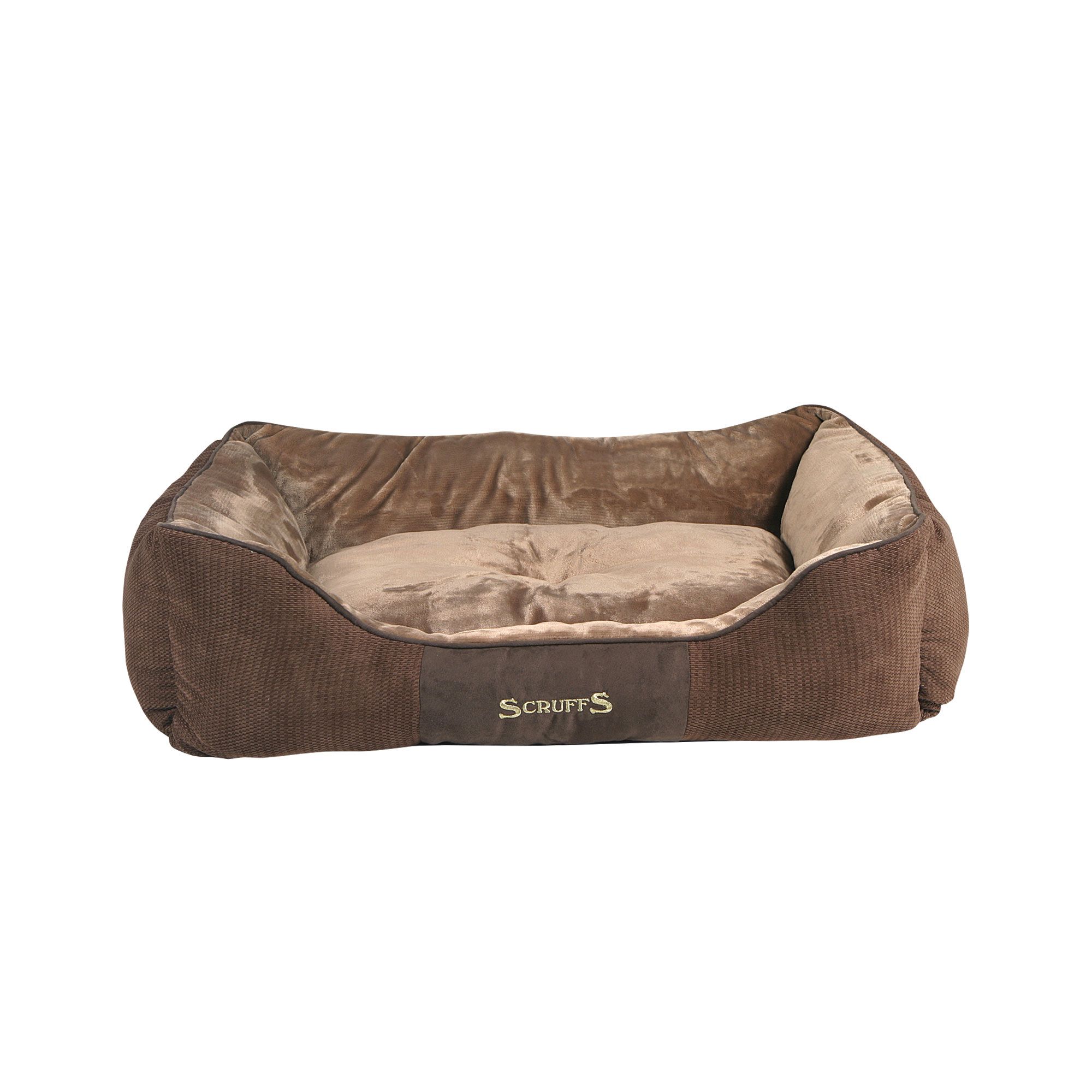 SCRUFFS® Chester Box Bett - hochwertig - waschbar- Plüschstoff
