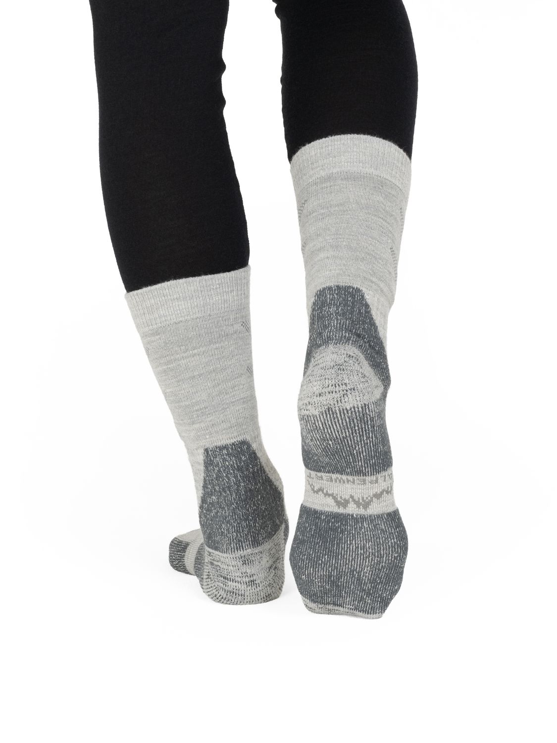 Alpenwert Wandersocken Merino Grau
