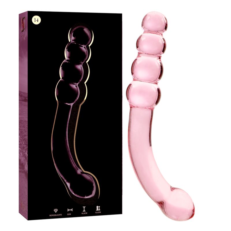 Nebula Series By Ibiza - Modell 14 Dildo Borosilikatglas 1 St