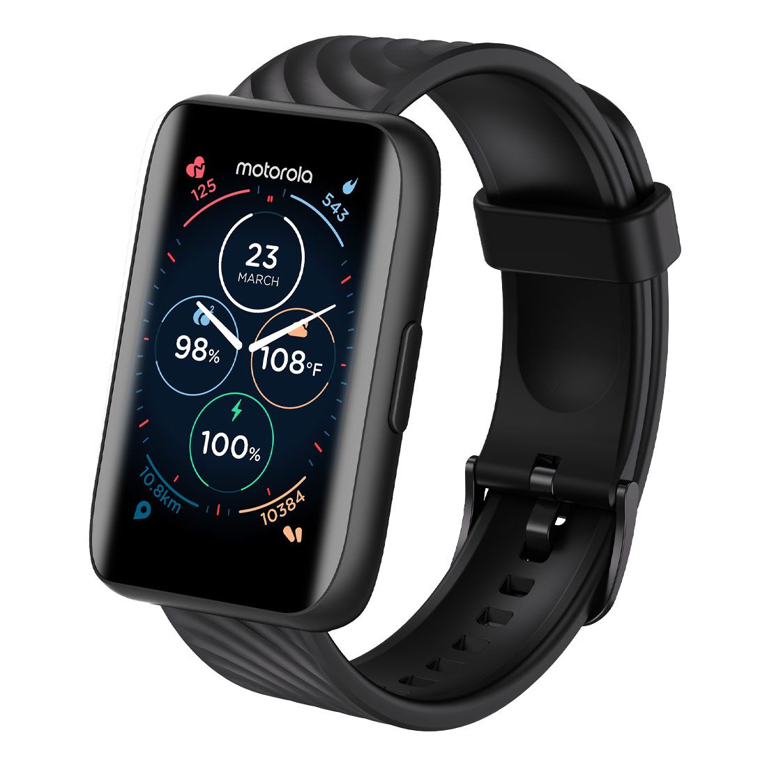 Smartwatch Motorola Moto Watch 40 - Phantom Black