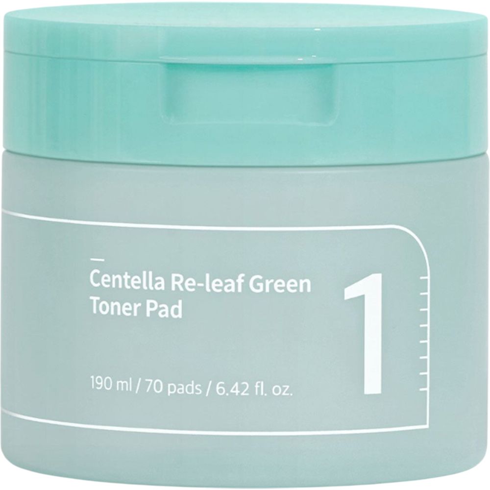 NUMBUZIN No.1 Centella Re-leaf Green Face Toner Pads