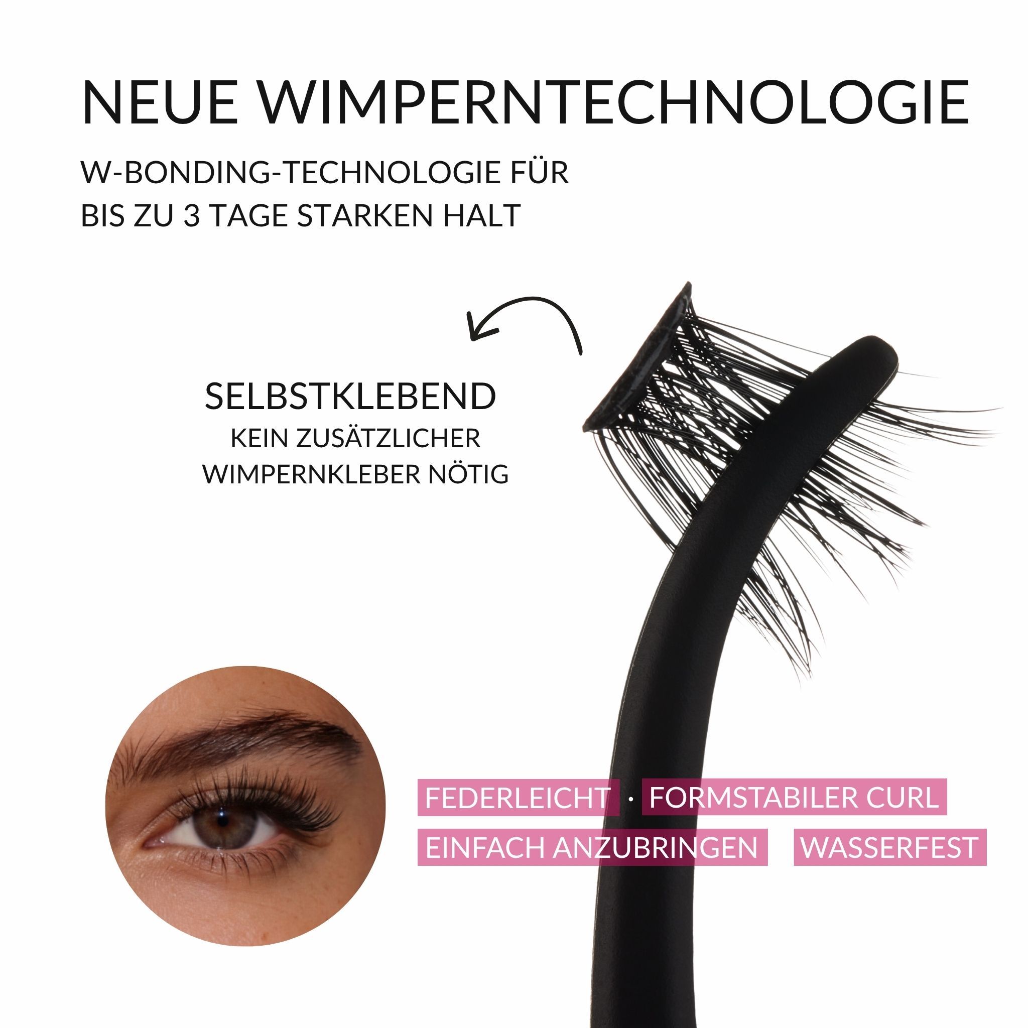 fleeky Pre Glued  Glam Press on Lashes – Date Night