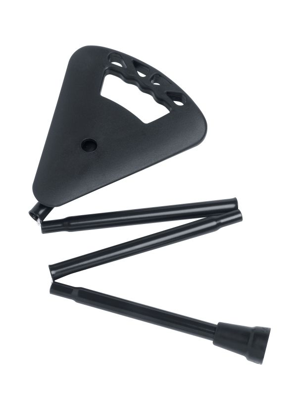 Flipstick Sitzstock faltbar mit Tasche schwarz