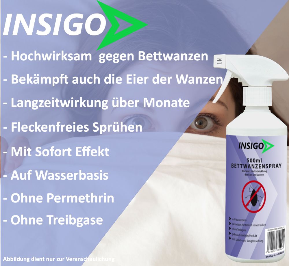 INSIGO Bettwanzenspray