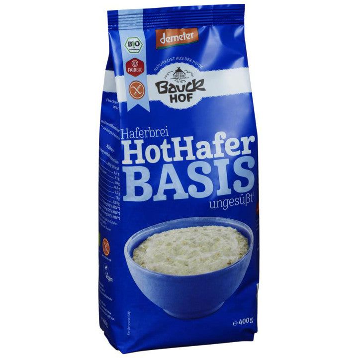 Bauckhof Hot Hafer Basis Brei glutenfrei